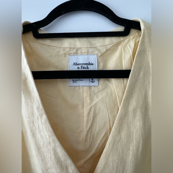 A&F Mara Linen-Blend Vest Mini Dress - size M - Picture 5 of 6